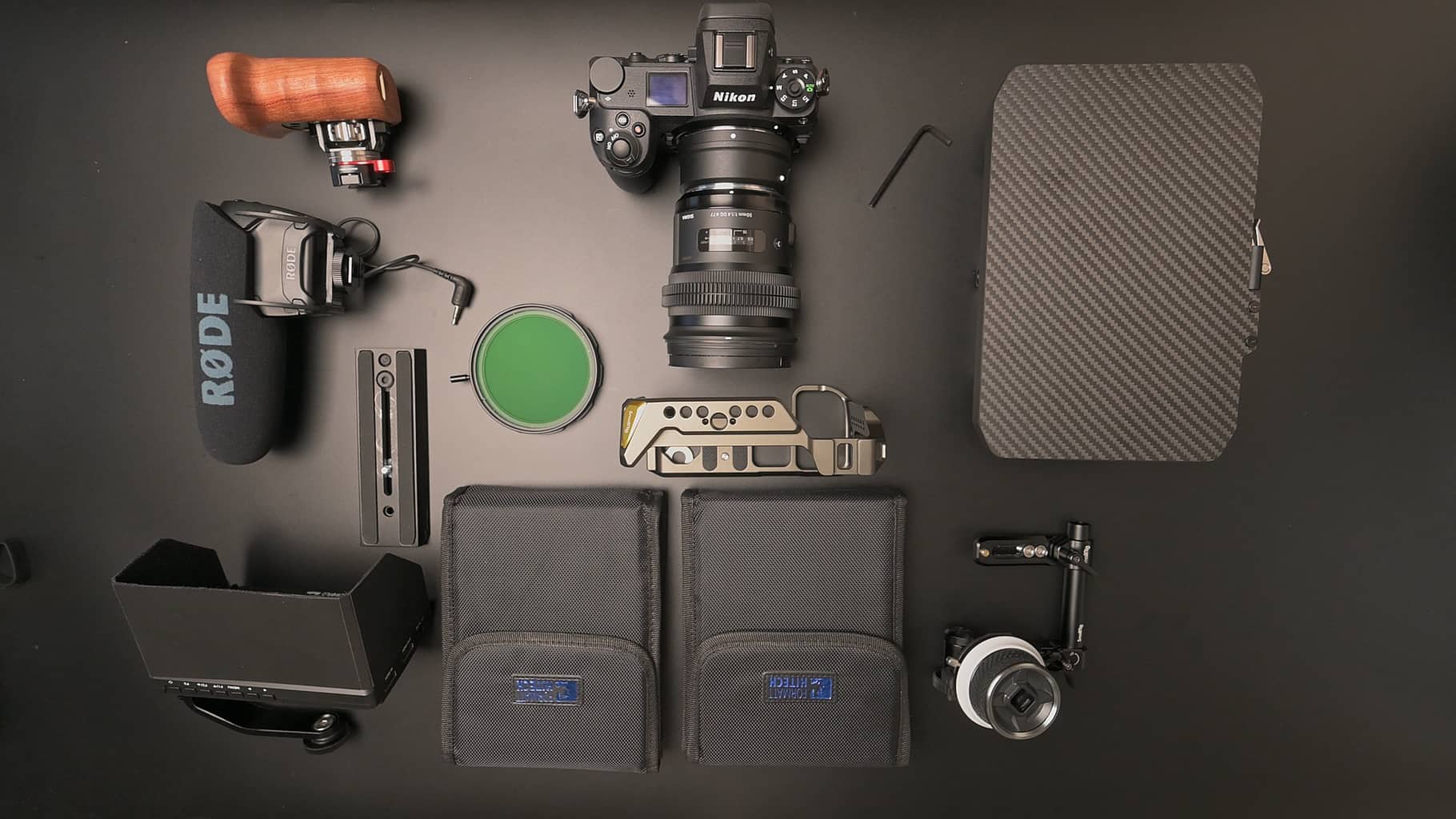 Nikon Z6ii camera rig components and how to build it