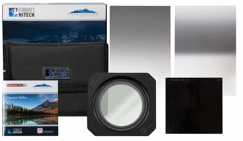 Colby Brown Formatt Hitech filter kit contents