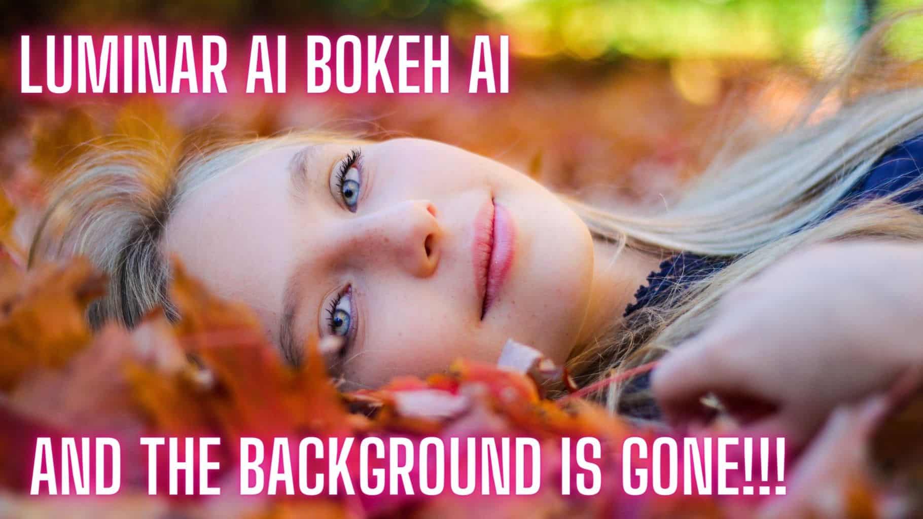 Luminar AI Portrait Bokeh AI In Luminar AI version 4