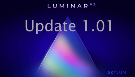 Luminar AI 1.01 Update