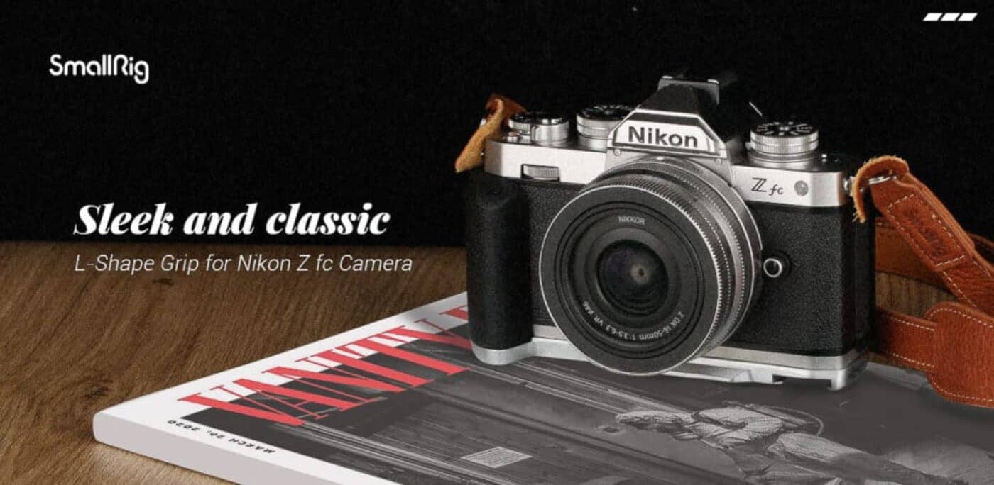 Nikon Z Fc Grip, Strap And Case From SmallRig