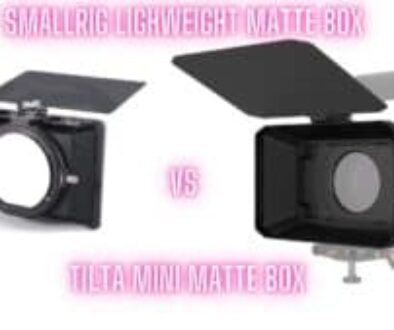 SmallRig lightweight Matte Box vs Tilta Mini matte box