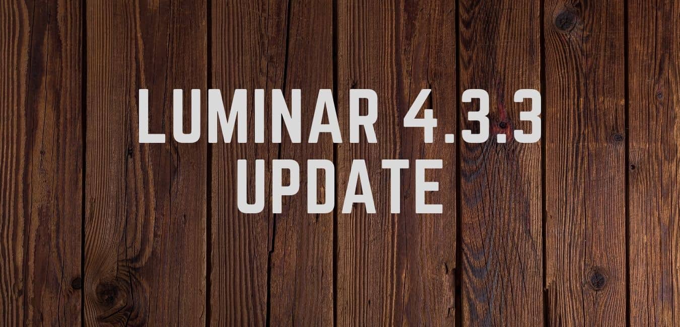 Luminar 4.3.3 Update