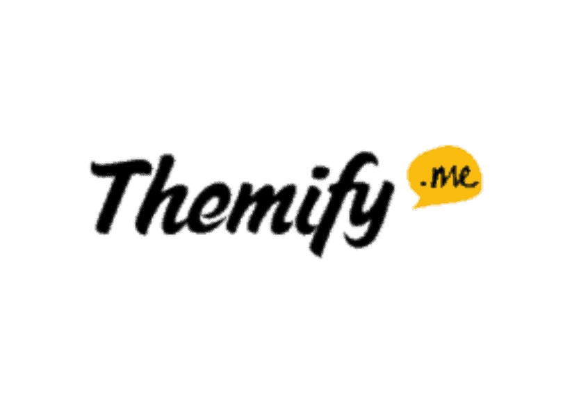 Themify logo and discount code or coupon code