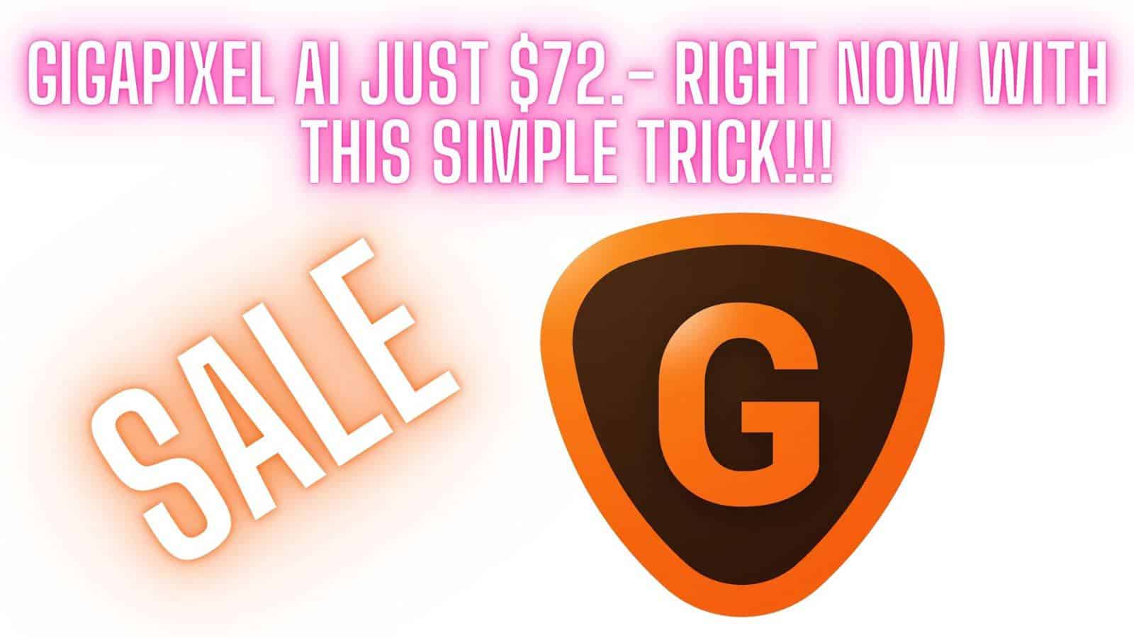 Gigapixel-AI-Sale Topaz Gigapixel AI Sale