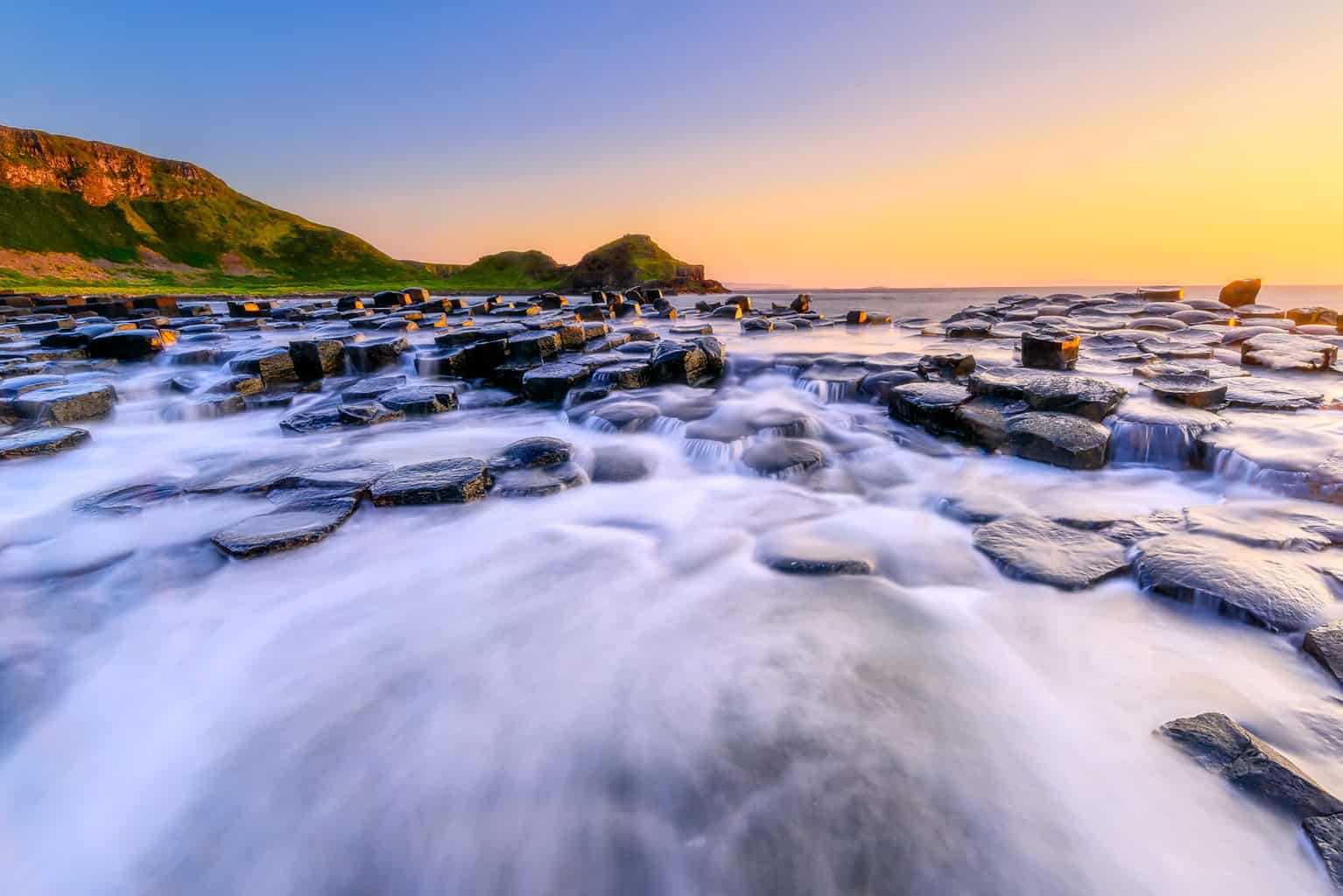 Giants Causeway sunset, Photography Workshops Ireland, Photography Workshops West Cork, Photography workshops cork