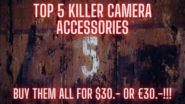 The top 5 camera accessories you must have for your photography.