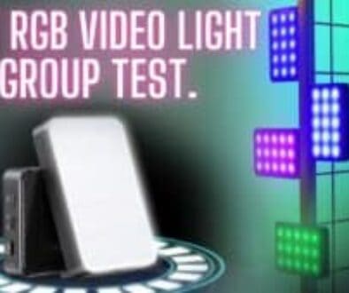 Best RGB Video light group test.