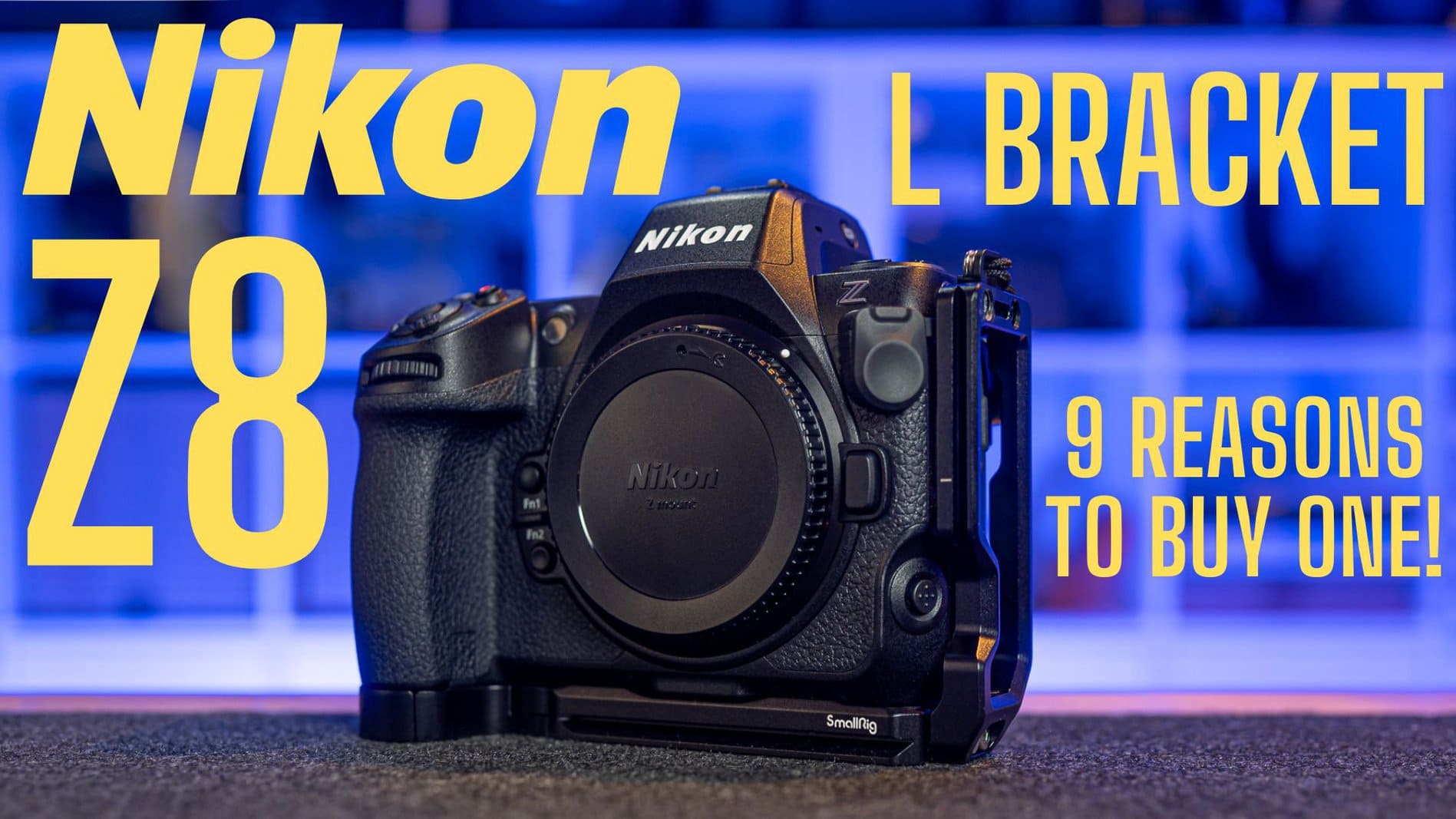 SmallRig Nikon Z8 L bracket Review the SmallRig 3942 L Bracket