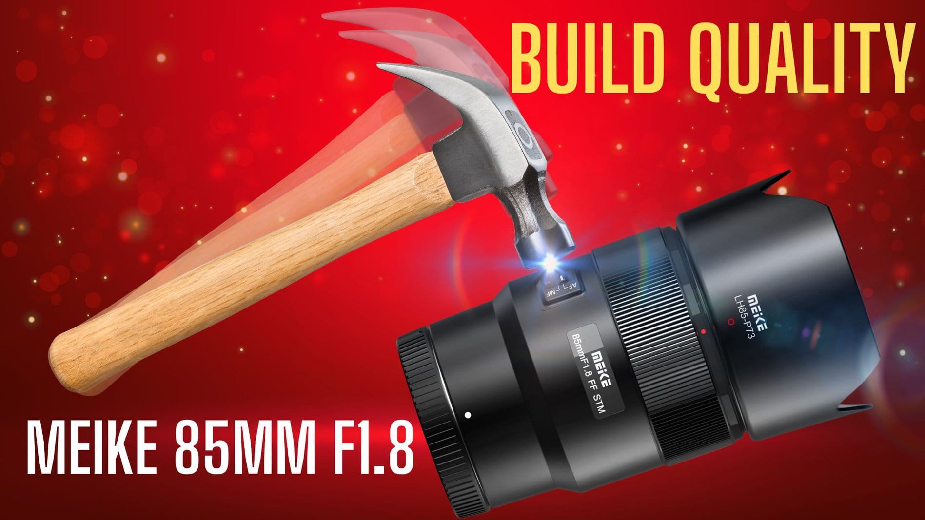 Meike 85mm F1.8 Review:Build Quality
