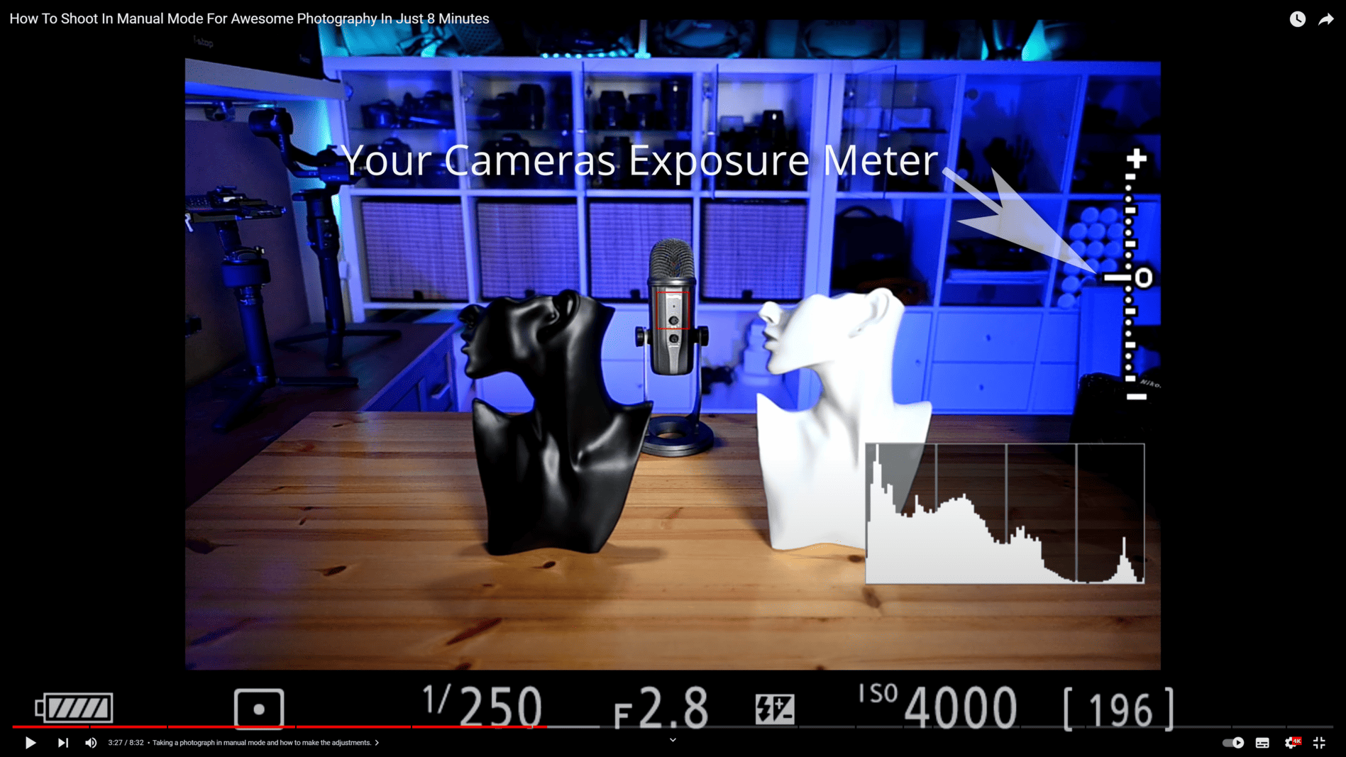 How to shoot in manual mode demo